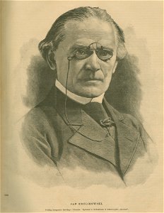 Jan Królikowski Podług fotogramu Karolego i Puscha Rytował J. Holewiński w drzeworytni Kłosów (77166)