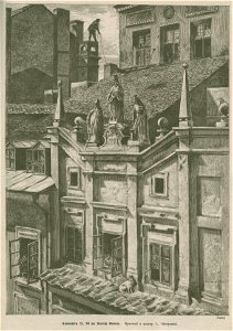 Kamienica nr 56 na Starem Mieście Rysował z natury A. Gierymski (76416)