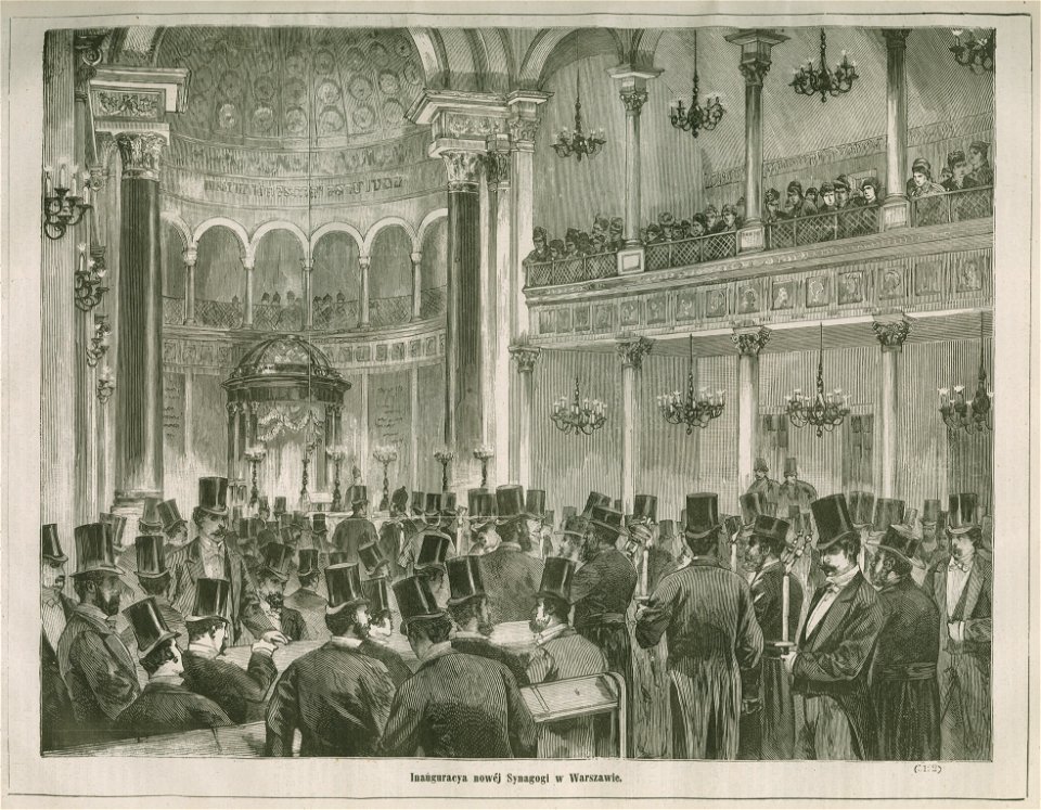 Inauguracja nowej Synagogi w Warszawie (85863)