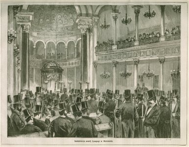 Inauguracja nowej Synagogi w Warszawie (85863)