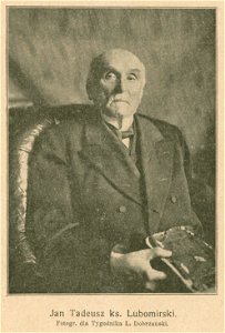 Jan Tadeusz ks. Lubomirski Fotogr. dla Tygodnika Ł. Dobrzański (72450)