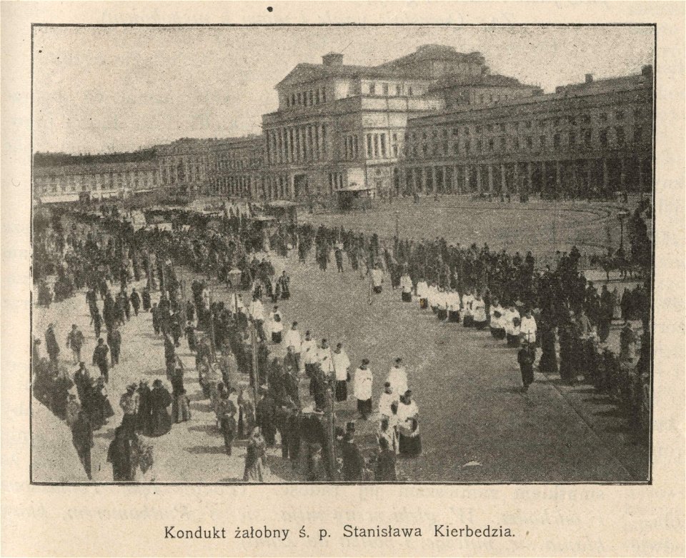 Kondukt żałobny ś. p. Stanisława Kierbedzia (55388)