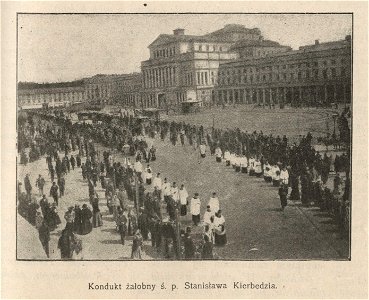 Kondukt żałobny ś. p. Stanisława Kierbedzia (55388)