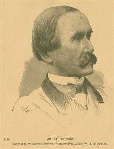 Julian Dobrski Rysował S. Witkiewicz Rytował w drzeworytni Kłosów J. Holewiński (77061)