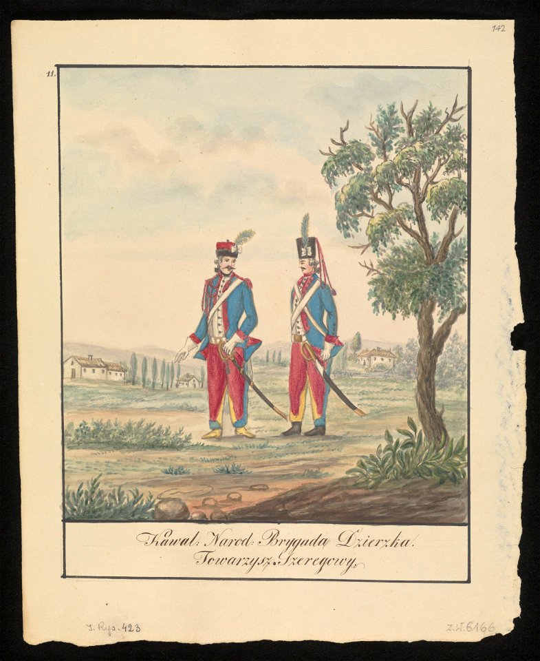 Kawal. Narod. Brygada Dzierzaka - Towarzysz Szeregowy. 1847 (72494641)