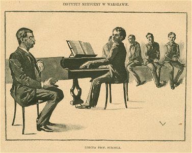 Instytut Muzyczny w Warszawie Lekcya prof. Strobla (77678)