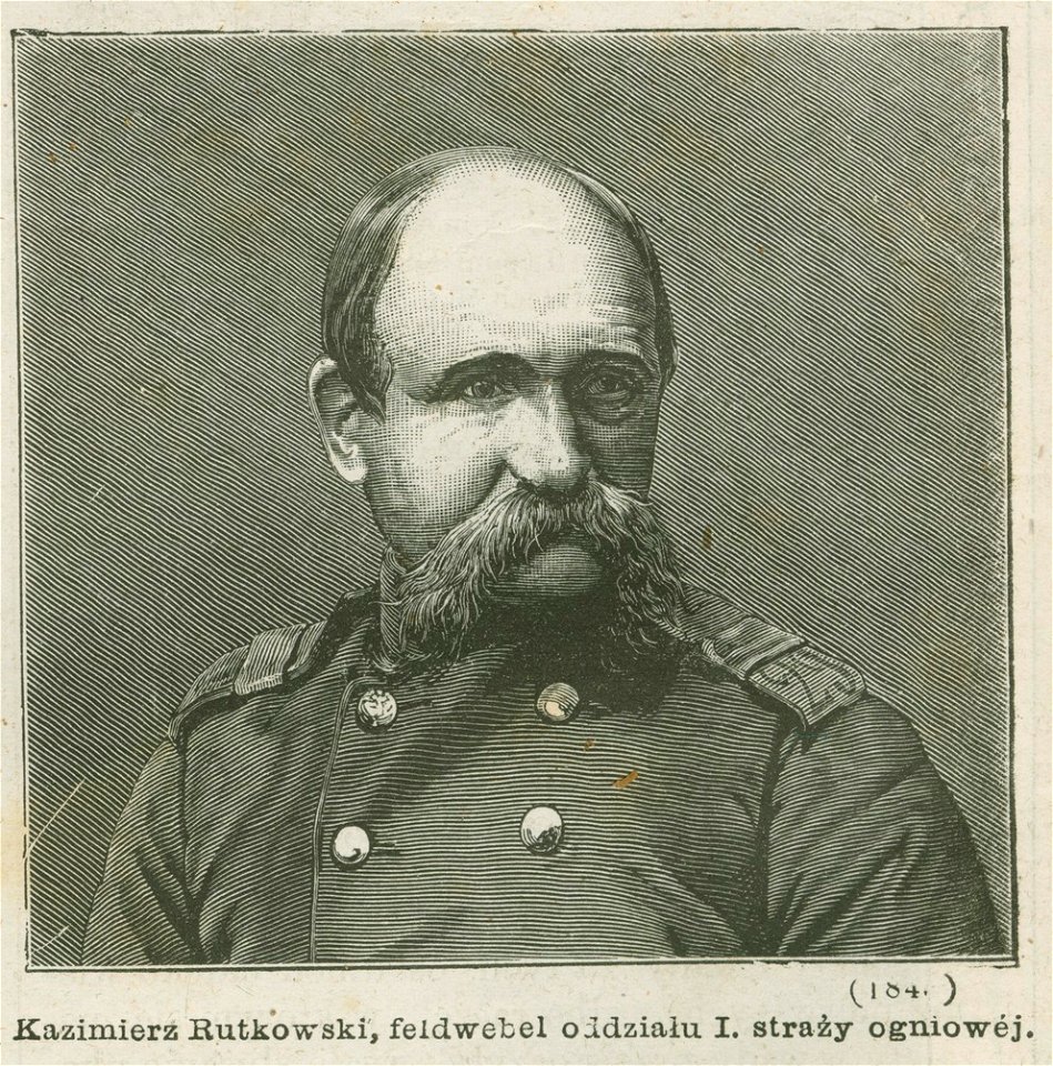 Kazimierz Rutkowski feldwebel oddziału I straży ogniowej (75668)