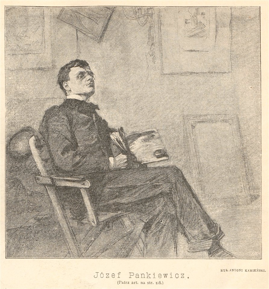 Józef Pankiewicz, Rys. Antoni Kamieński (62027)