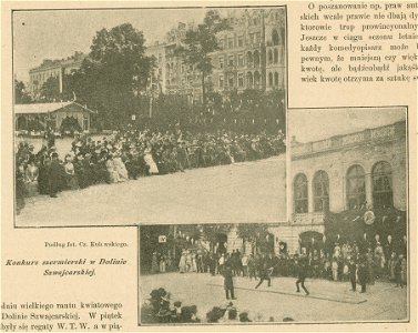 Konkurs szermierski w Dolinie Szwajcarskiej Podług fot. Cz. Kulewskiego (80824)