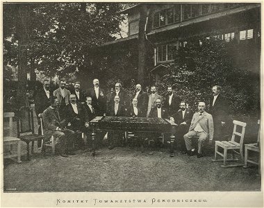 Komitet Towarzystwa Ogrodniczego na wystawie ogrodniczej w Bagateli (60679)