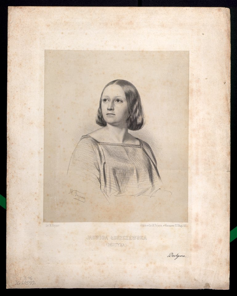 Jadwiga Luszczewska (Deotyma) 1851-1862 (5898426)