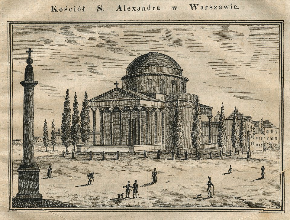 Kościół ś. Aleksandra w Warszawie (44414)