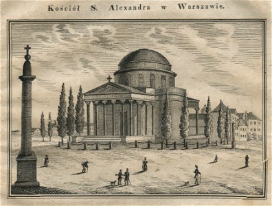 Kościół ś. Aleksandra w Warszawie (44414)