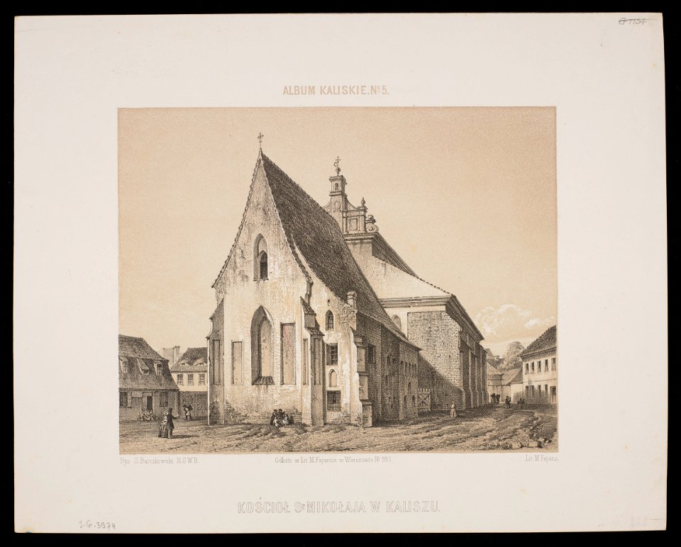 Kosciol Sgo Mikolaja w Kaliszu - Album Kaliskie. No 5 nie po 1858 (82497948)
