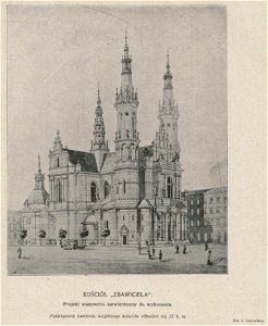 Kościół Zbawiciela - Projekt stanowczo zatwierdzony do wykonania (54525)