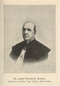 Ks. prałat Franciszek Brzeski, proboszcz kościoła świętego Karola Boromeusza (55602)