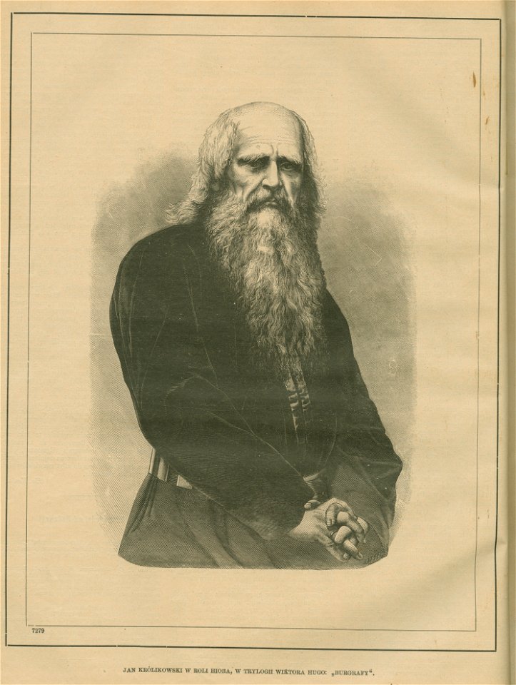 Jan Królikowski w roli Hioba w trylogii Wiktora Hugo Burgrafy (77165)
