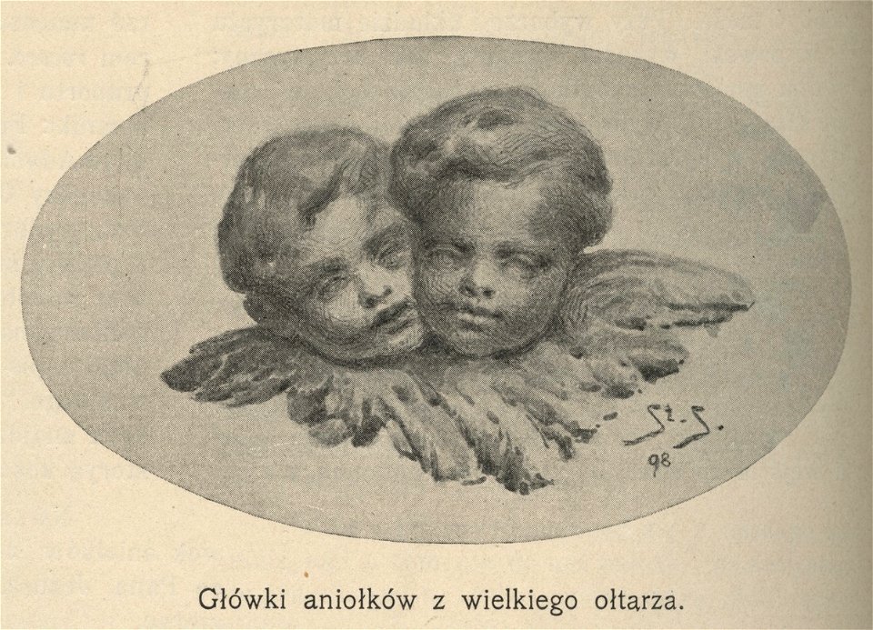 Katedra Św. Jana - Główki aniołków z wielkiego ołtarza (62785)