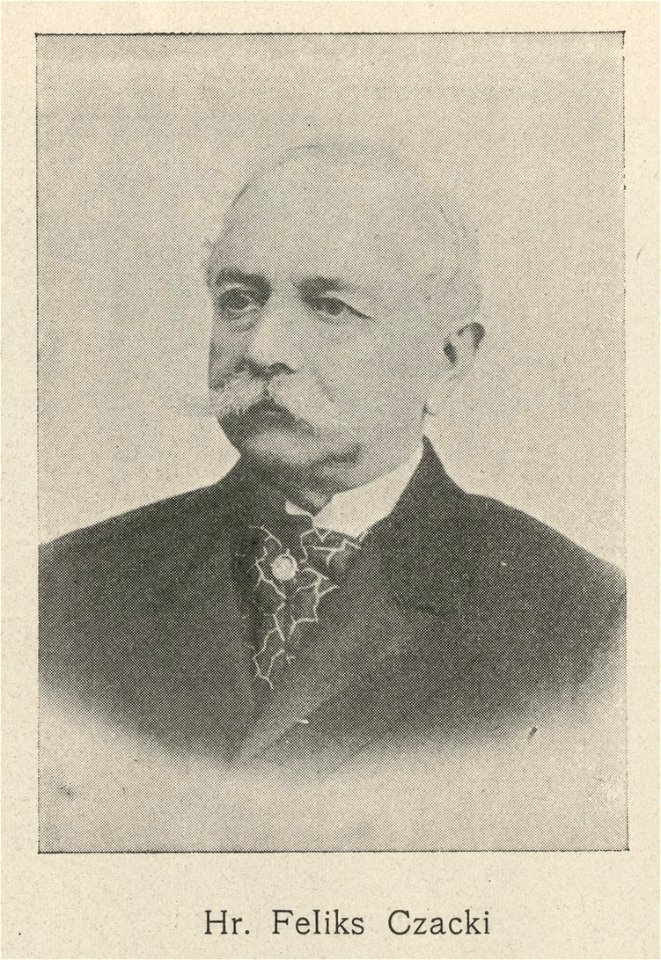 Komitet budowy pomnika Adama Mickiewicza w Warszawie Hr. Feliks Czacki (62887)