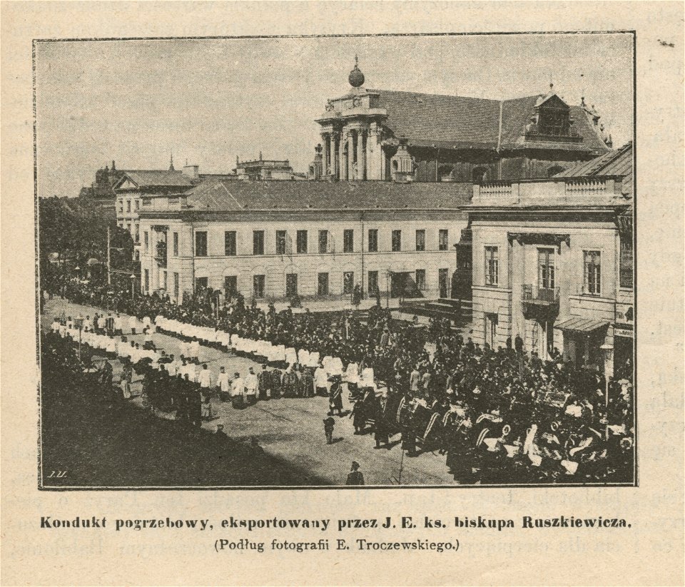 Kondukt pogrzebowy, eksportowany przez J. E. ks. biskupa Ruszkiewicza (52966)