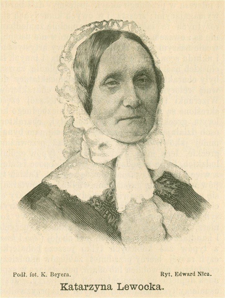 Katarzyna Lewocka Podług fot. K. Beyera Ryt. Edward Nicz (78000)