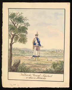 Krolewski General Adjutant w ubiorze Polskiem. 1847 (72494621)