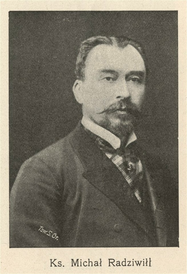 Komitet budowy pomnika Adama Mickiewicza w Warszawie Ks. Michał Radziwiłł (62894)