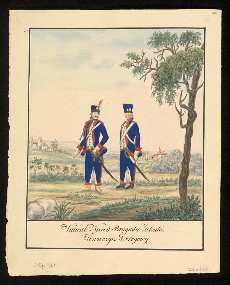 Kawal. Narod. Brygada Zielonki - Towarzysz Szeregowy. 1847 (72494823)