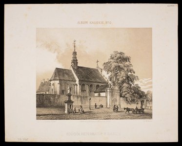 Kosciol reformatow w Kaliszu - Album Kaliskie. No 9 nie po 1858 (82569561)