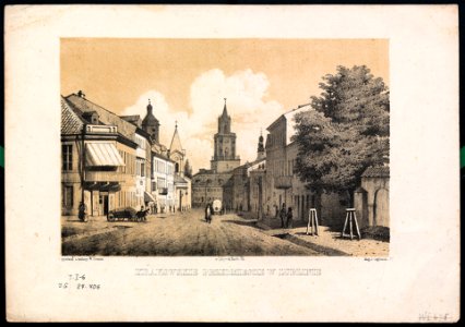 Krakowskie Przedmiescie w Lublinie 1850-1862 (8226239)