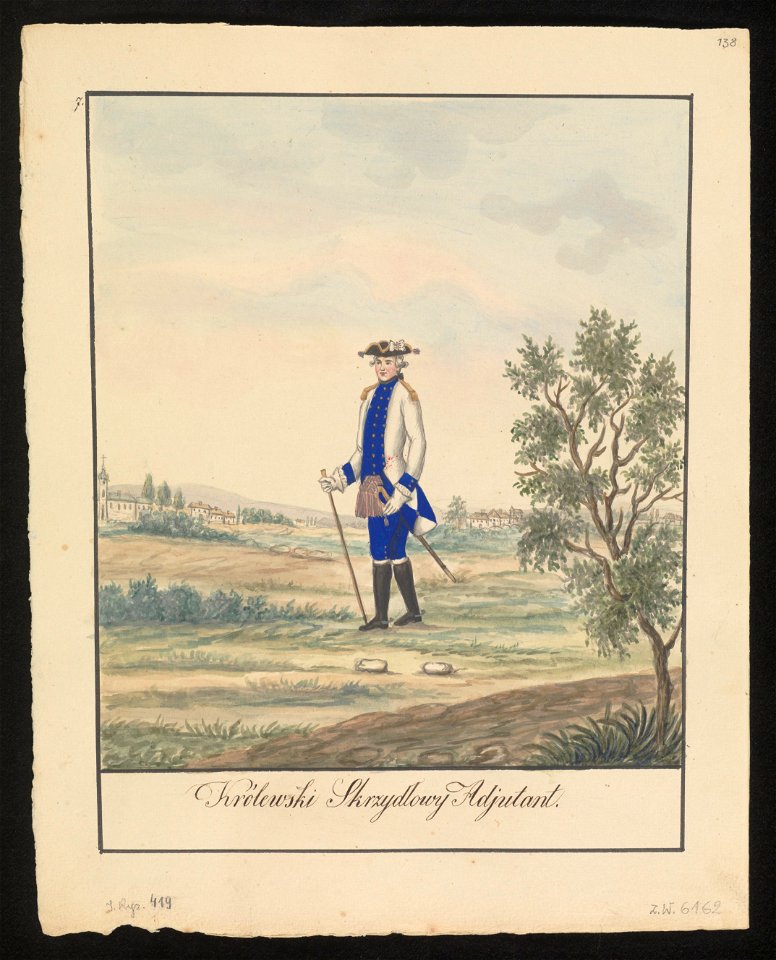 Krolewski Skrzydlowy Adjutant. 1847 (72494623)