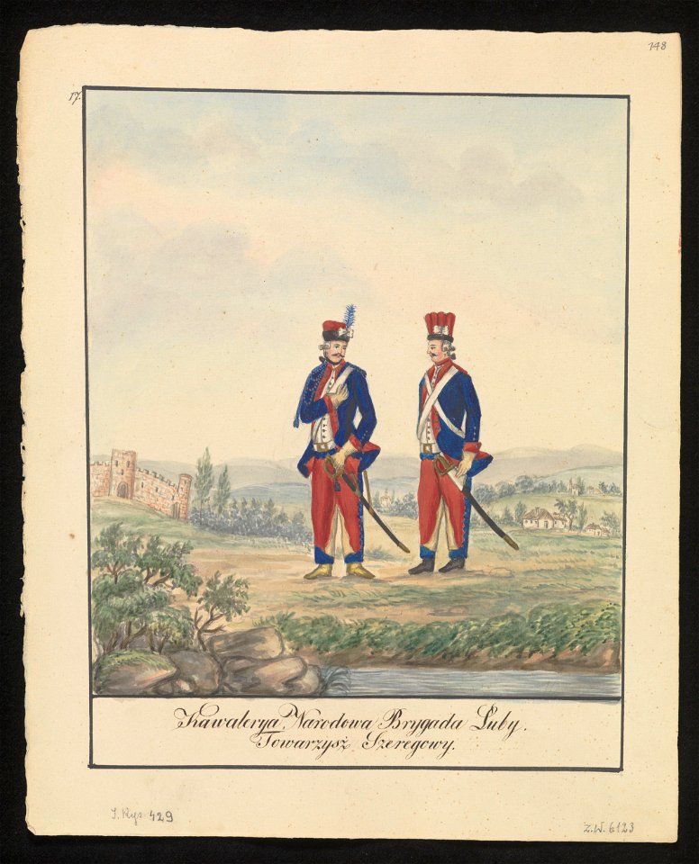 Kawalerya ! Narodowa Brygady Luby - Towarzysz Szeregowy. 1847 (72494827)