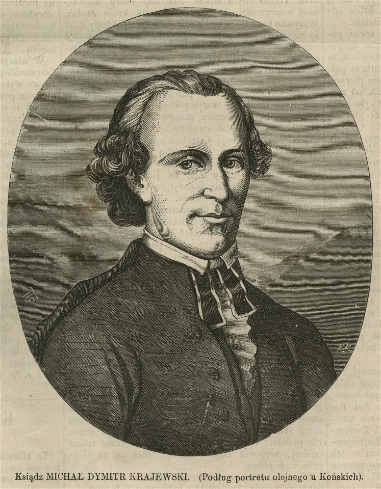 Ksiądz Michał Dymitr Krajewski, (Podług portretu olejnego u Końskich) (57459)