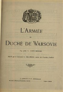 L'Armee du Duche de Varsovie 1913 (9983936)