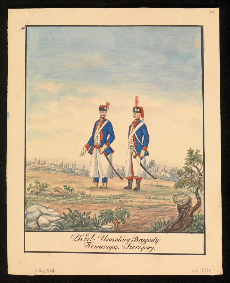 Krol - Usarskiey Brygady Towarzysz Szeregowy. 1847 (72495089)
