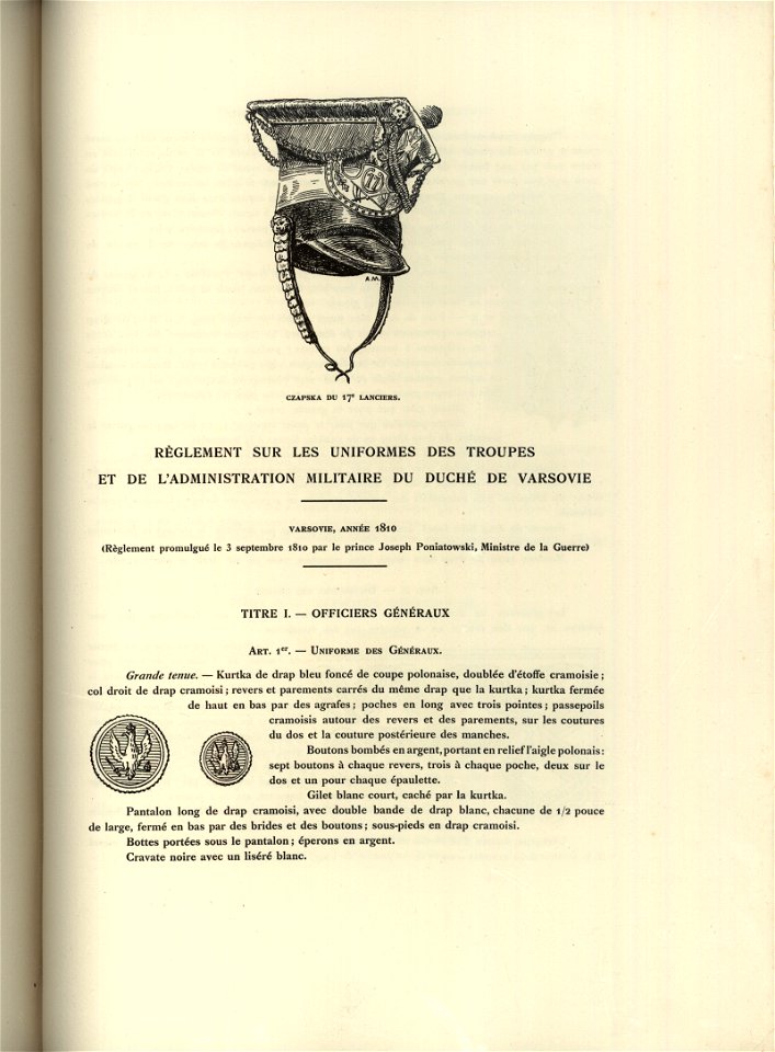 L'Armee du Duche de Varsovie 1913 (9985171)