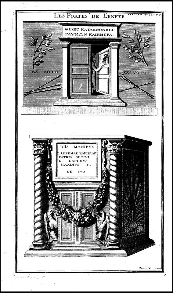 L'antiquite expliquee et representee en figures. T. 5 P. 1 1719 (131025453)