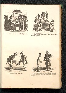 Les comiques sans le savoir - album des 60 caricatures ca 1860 (126190301)