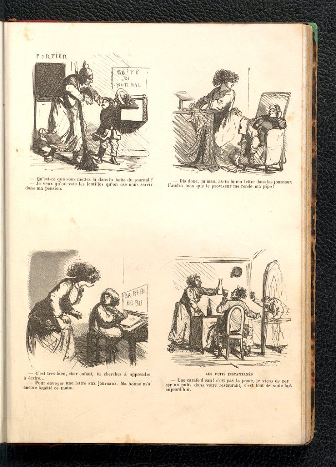 Les comiques sans le savoir - album des 60 caricatures ca 1860 (126190318)