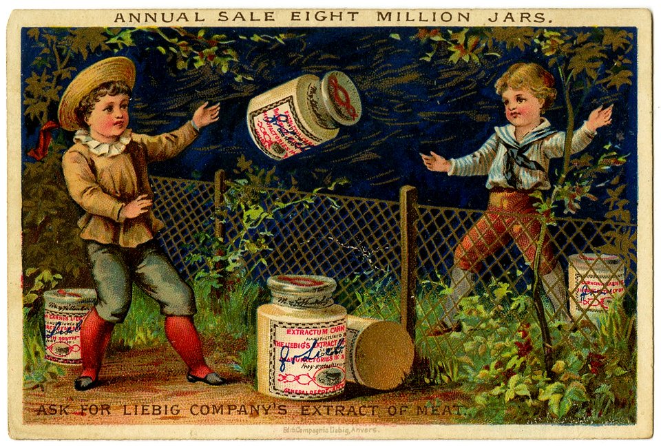 Liebig Company Trading Card Ad 2007.137 front