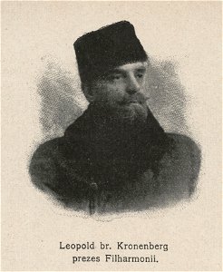 Leopold br. Kronenberg prezes Filharmonii (54541)