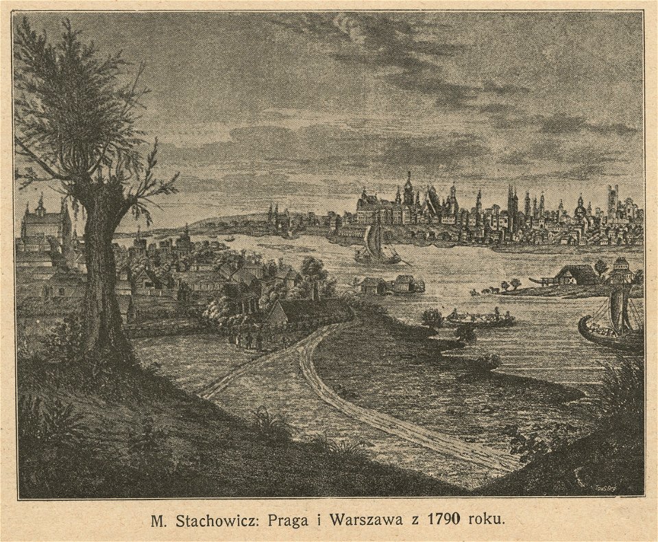 M. Stachowicz Praga i Warszawa z 1790 roku (71489)