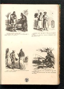 Les comiques sans le savoir - album des 60 caricatures ca 1860 (126190280)