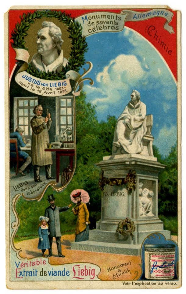 Liebig Company Memorial Trading Card 01.12.001 front