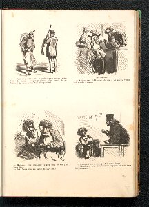 Les comiques sans le savoir - album des 60 caricatures ca 1860 (126190310)