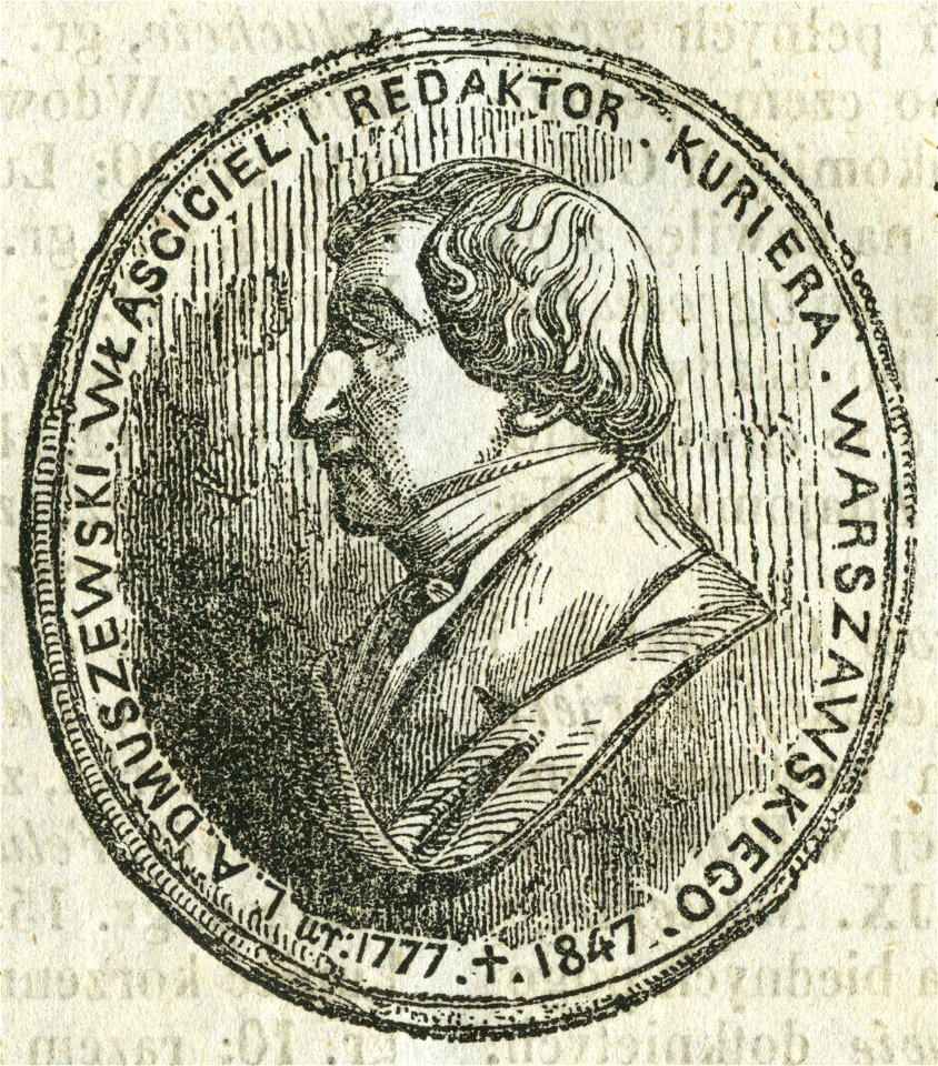 Ludwik Adam Dmuszewski (1777-1847), właściciel i redaktor Kuriera Warszawskiego (43273)