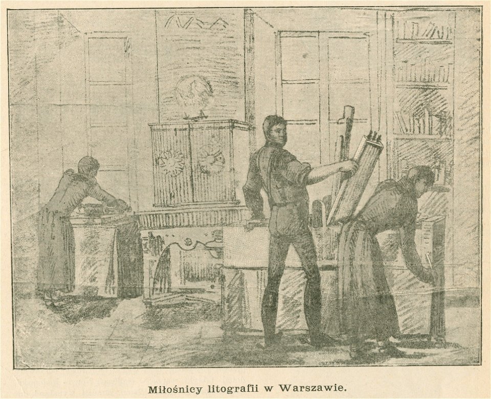 Miłośnicy litografii w Warszawie (81309)