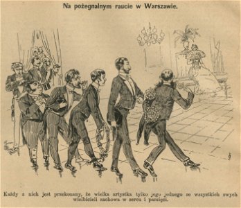 Na pożegnalnym raucie w Warszawie (52819)