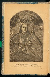 Obraz laskami slynacy Matki Boskiej Pocieszenia i kosciol OO. Jezuitow w Nowym Saczu 1891 (58947125)