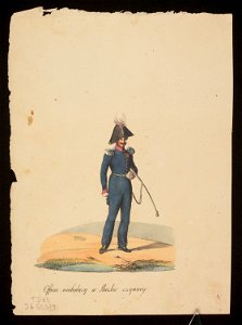 Officer niebedacy w Sluzbie czynney 1829 (116308994)